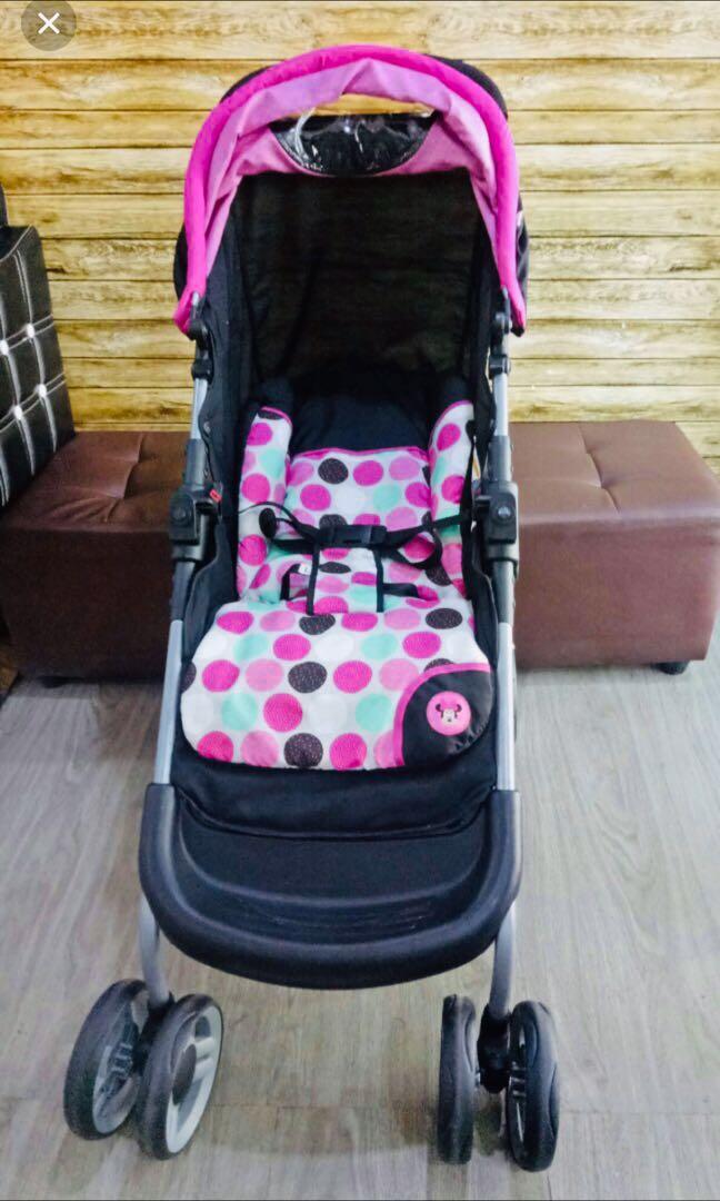 Minnie mouse stroller 2024 car seat combo