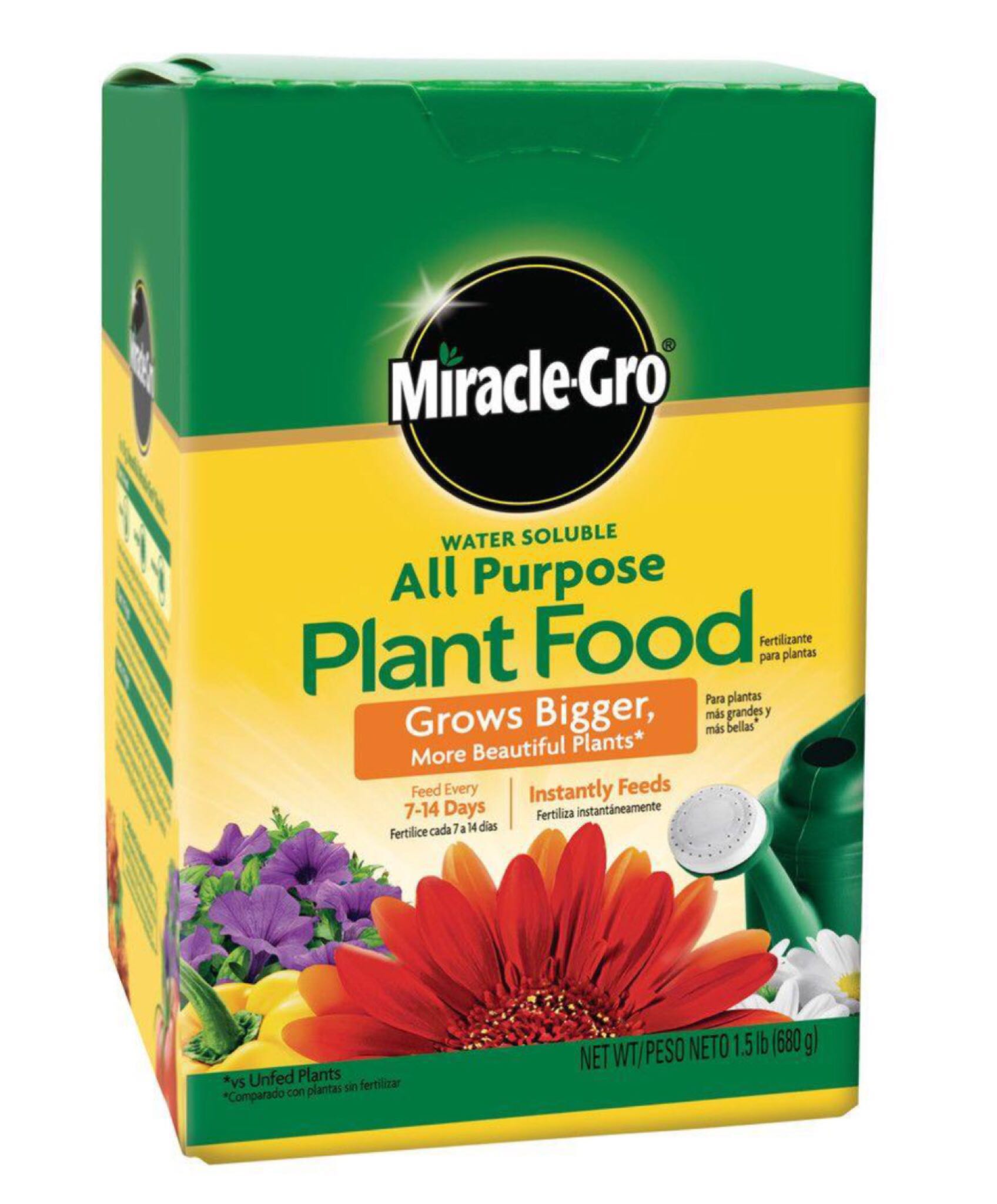 Miracle Gro Water Soluble 1 5lb ALL PURPOSE PLANT FOOD Fertiliser From 