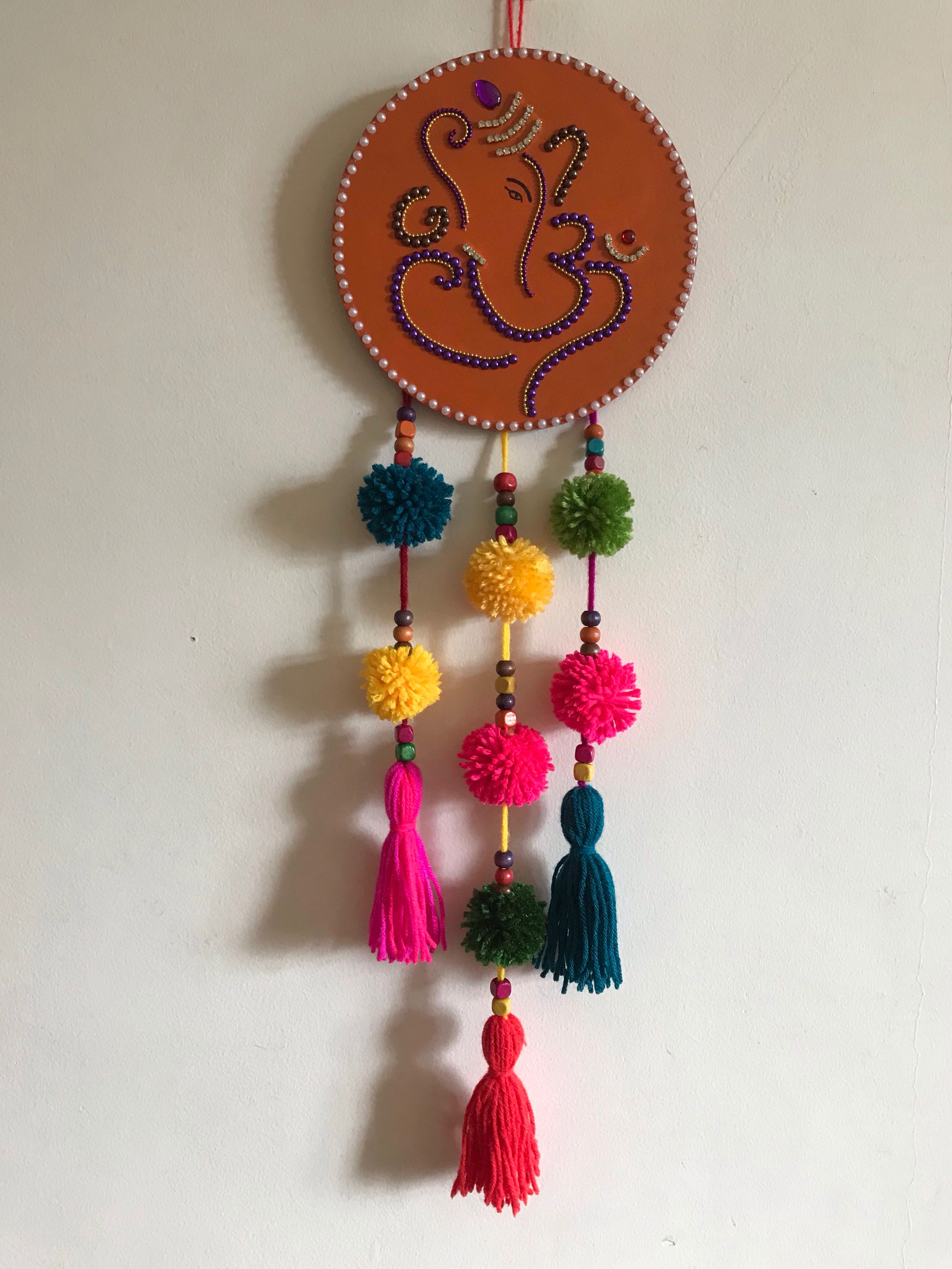 Modern Art Ganesha Wall Decor Design Craft Handmade Craft On