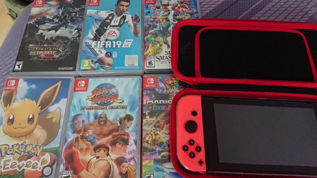 game nintendo switch second hand