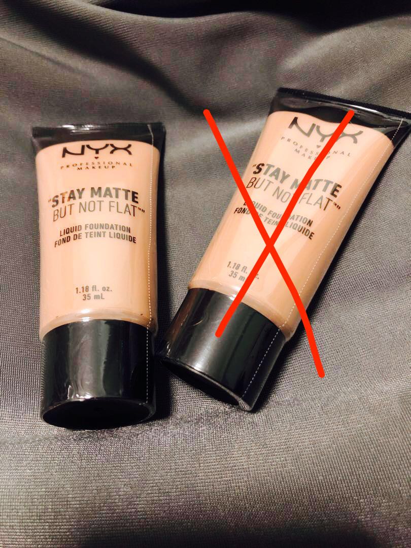  NYX PROFESSIONAL MAKEUP Stay Matte But Not Flat Liquid  Foundation, Nude Beige, 1.18 Ounce : Beauty & Personal Care