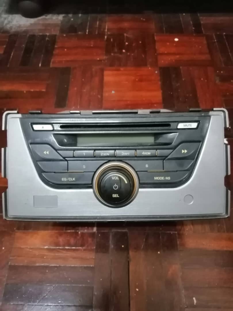 Perodua Myvi Used Radio Set, Auto Accessories on Carousell