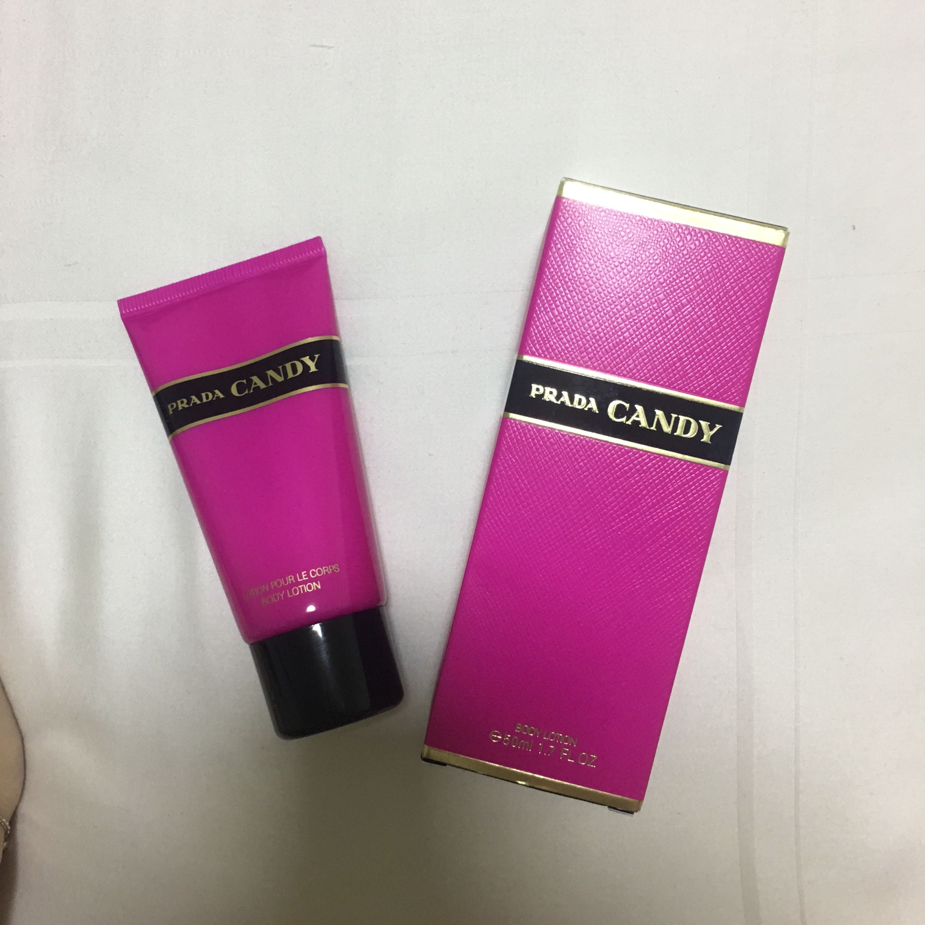 Prada candy body lotion, Beauty & Personal Care, Bath & Body, Body Care on  Carousell