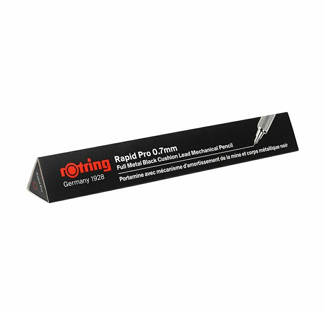 Rotring Rapid Pro 0 5 0 7 Mm Mechanical Pencil Matte Black Books