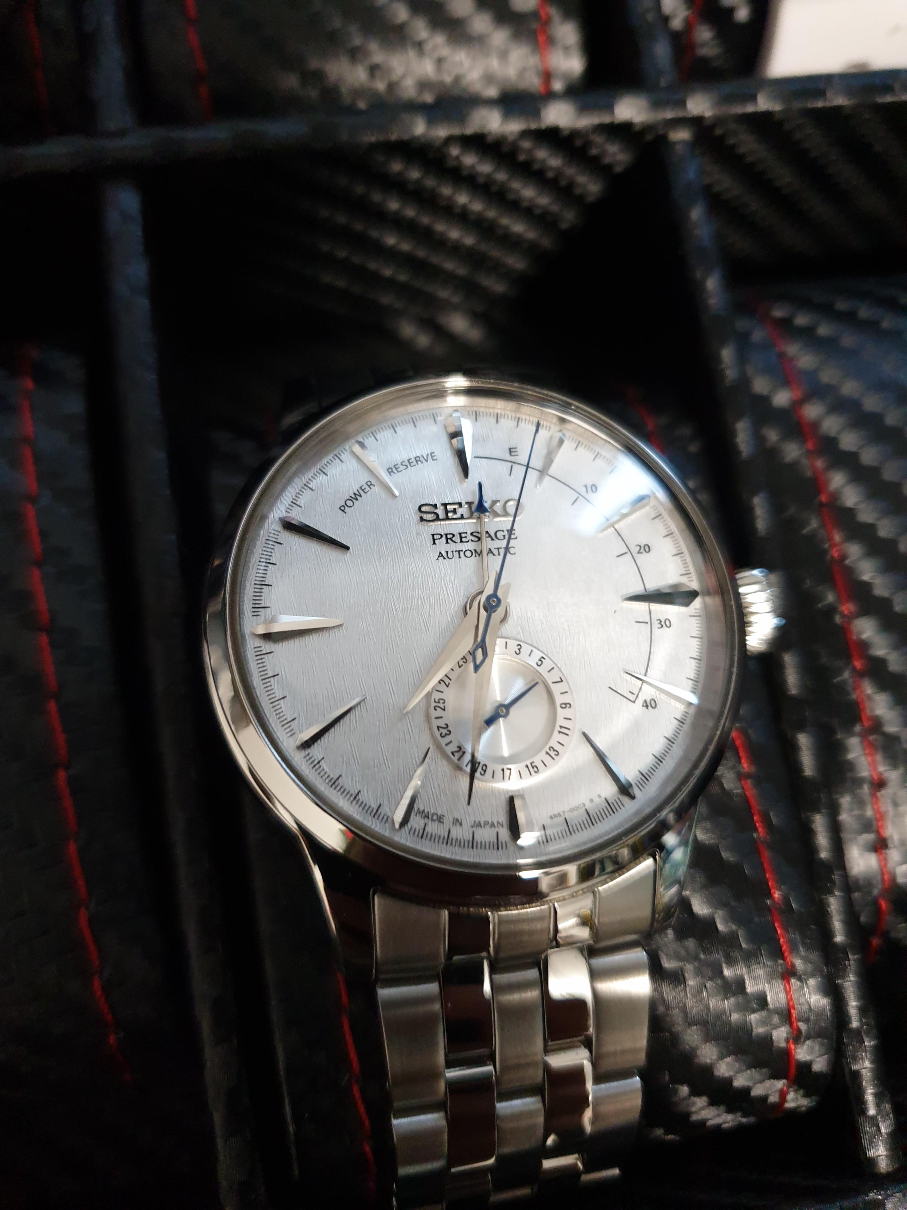Seiko Presage Cocktail Fuyugeshiki Limited Editions SSA385J1 Men s Fashion Watches Accessories Watches on Carousell