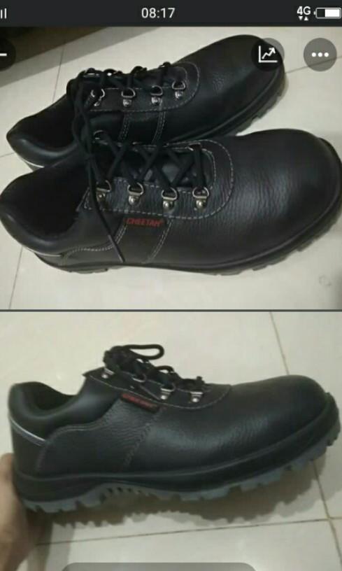 Sepatu Lapangan Safety Shoes Fesyen Pria Sepatu Sepatu Boot Di Carousell