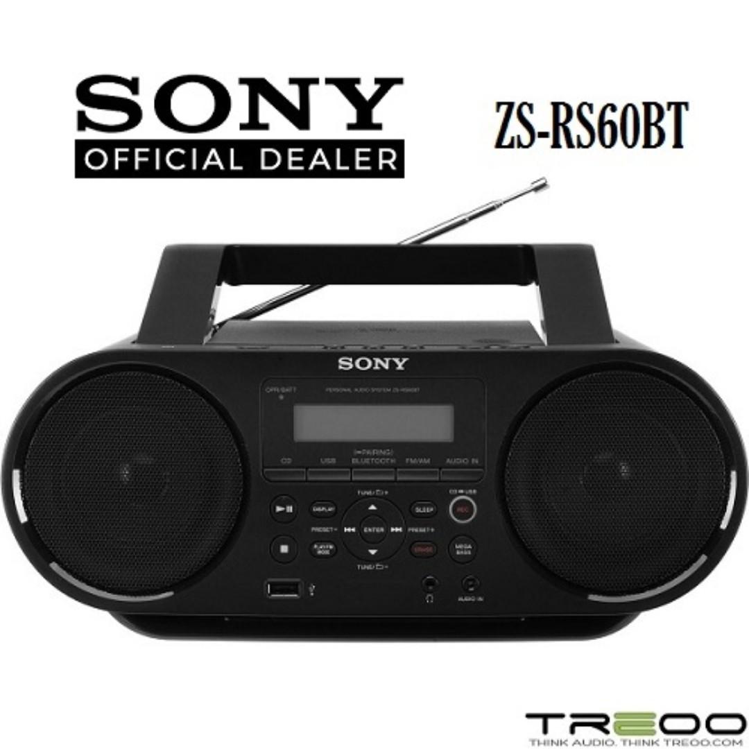 sony zsrs60bt boombox