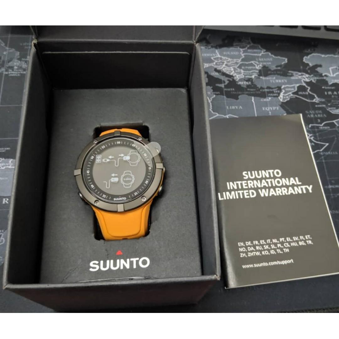 Suunto spartan trainer hr amber 2025