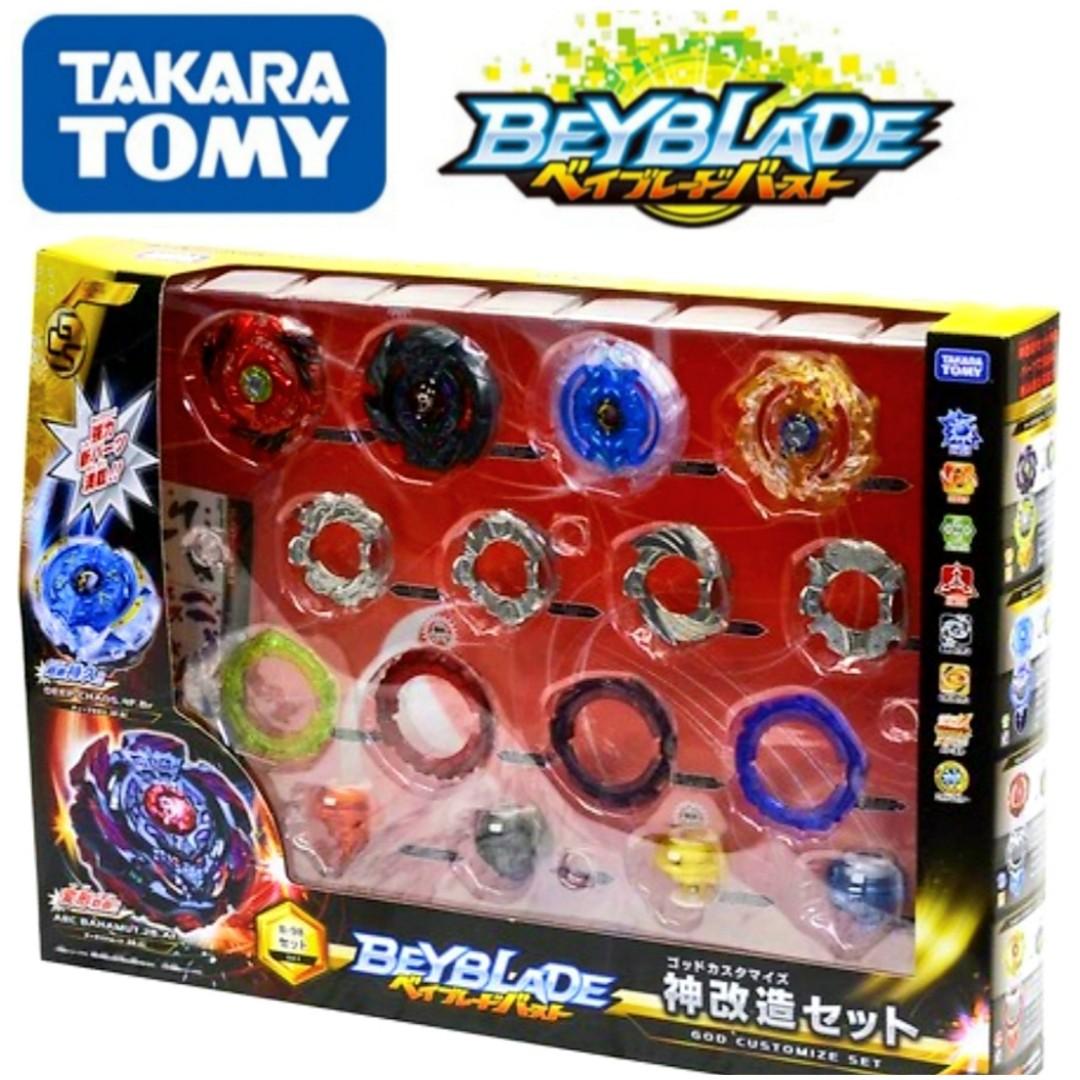 Free Shipping B98 God Customize Set Beyblade Burst God Takara Tomy Toys Games Others On Carousell