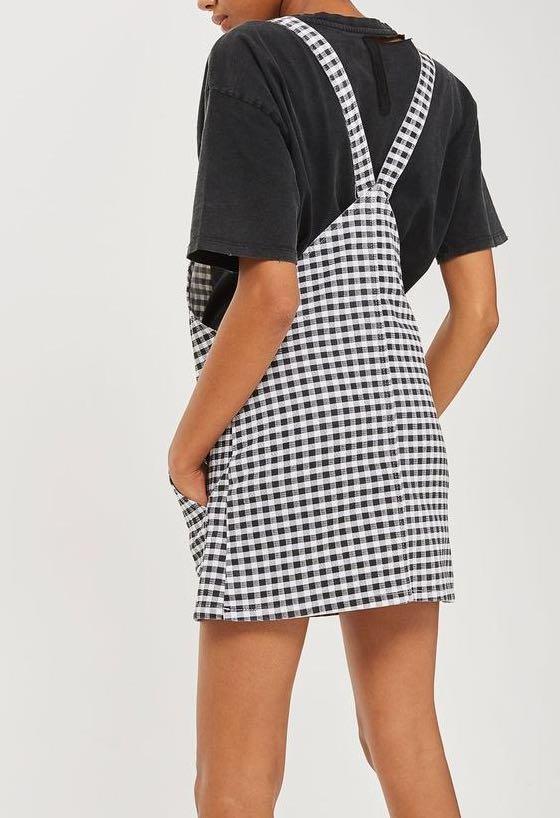 Checked on sale dress topshop