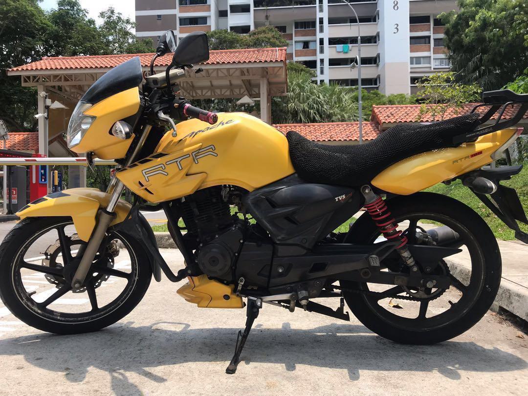 Tvs Apache 180 Rtr Class 2b Fully Paid Direct Owner Coe 14