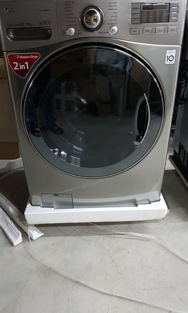 Used lg front load cheap washer and dryer