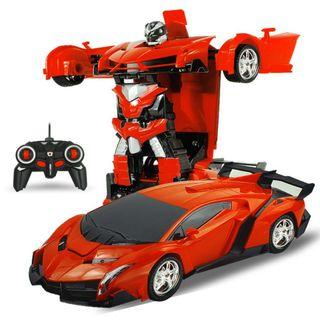 remote car with robot
