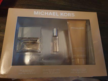 MK perfume and gift set