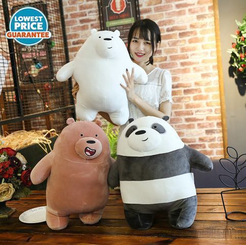 We bare bears stuffed toy price discount