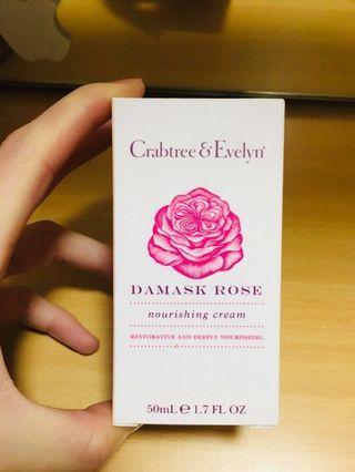 🎉🎉🎉只售$100😍Crabtree & Evelyn Damask Rose Nourishing Cream 50ml 🌹