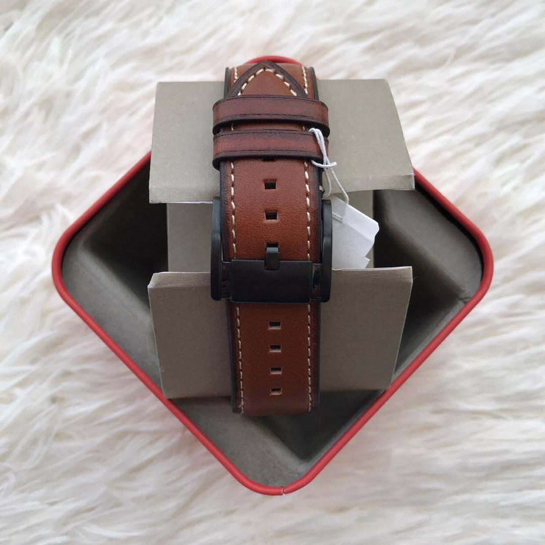ORIGINAL FOSSIL GRANT CHRONOGRAPH LUGGAGE LEATHER Men s Fashion Watches Accessories Watches on Carousell