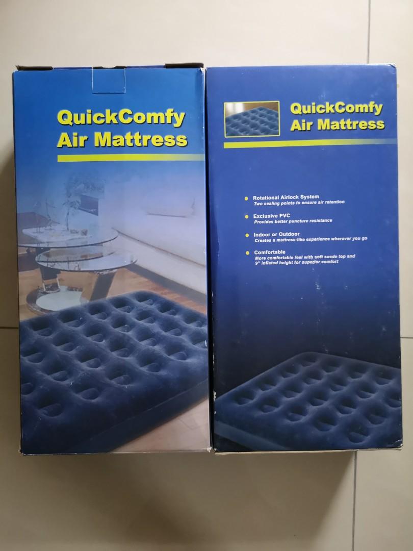 Air mattress quick comfy Furniture Home Living Furniture Bed