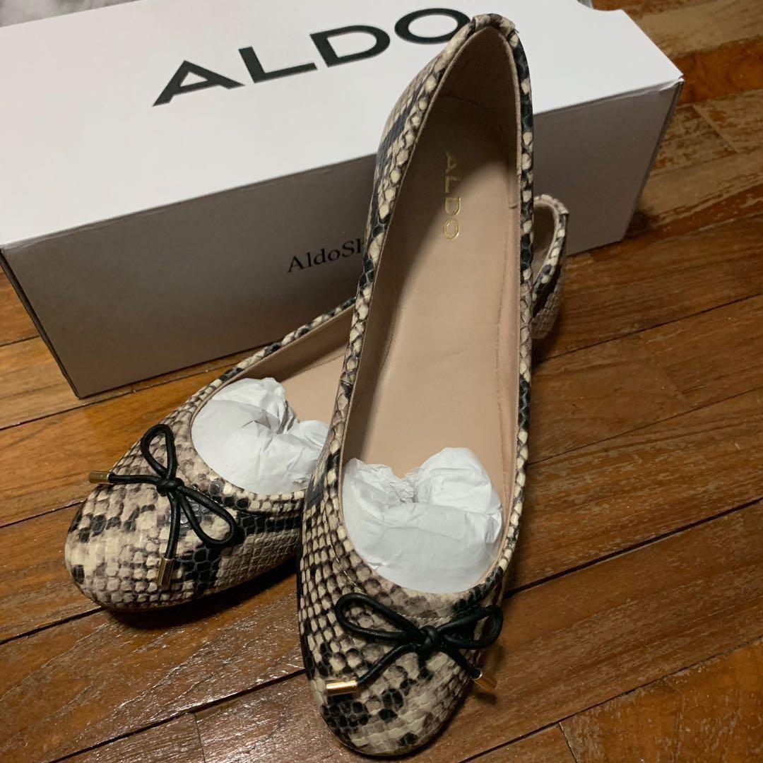 aldo snake print shoes