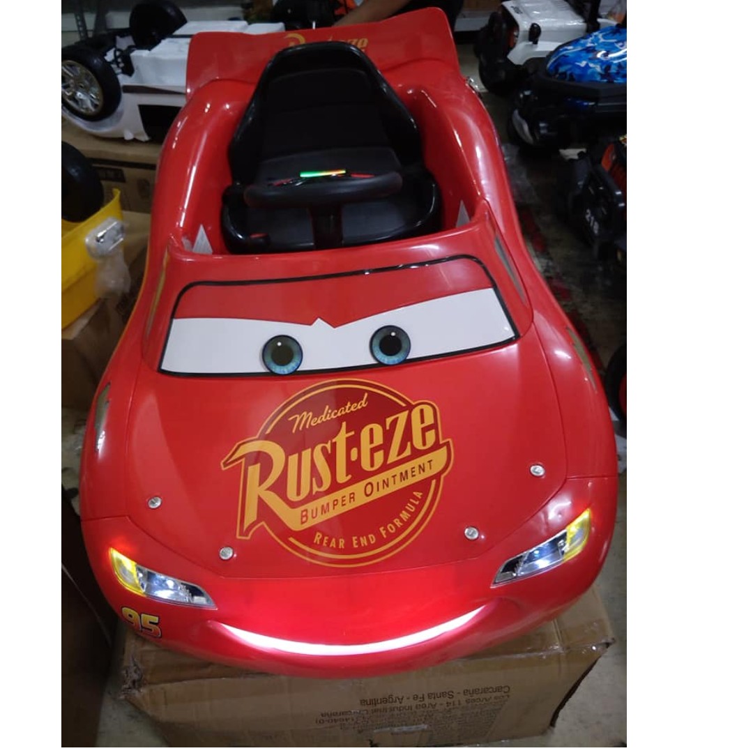 electric lightning mcqueen car