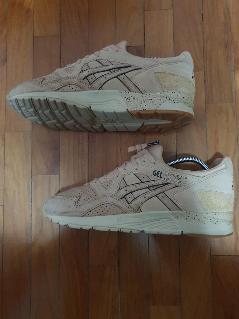 SALE ASICS Gel Lyte V x Monkey Time Sand Layer US 9 Eur 41.5 Men s Fashion Footwear Sneakers on Carousell