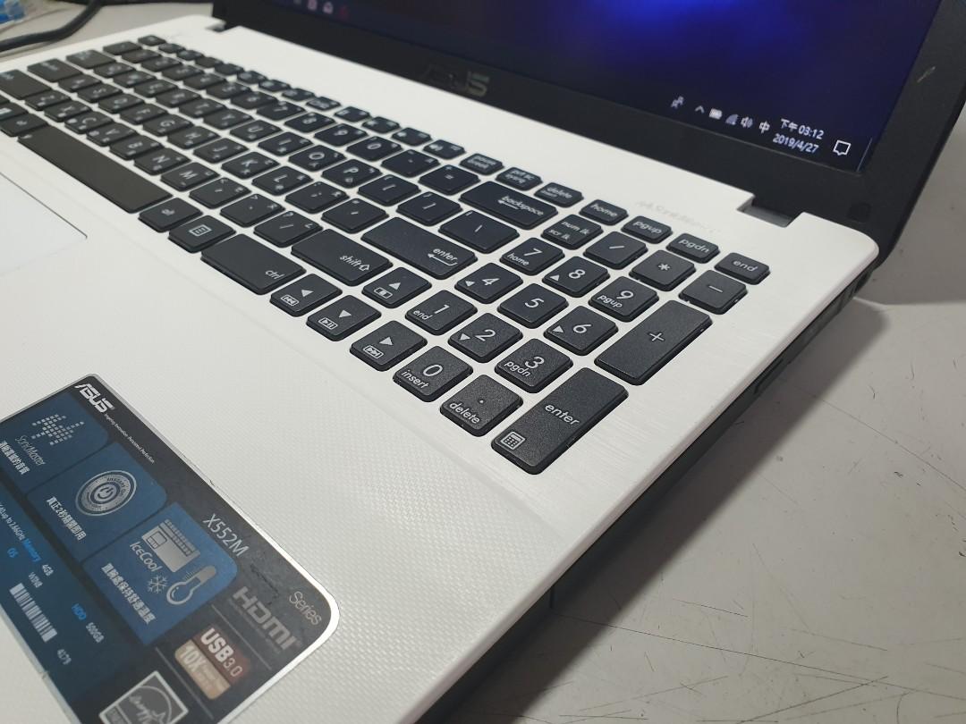 ASUS X552M Laptop 15'inch SSD 120G 4G Nvidia 820m win10 notebook, 電腦及科技 ...