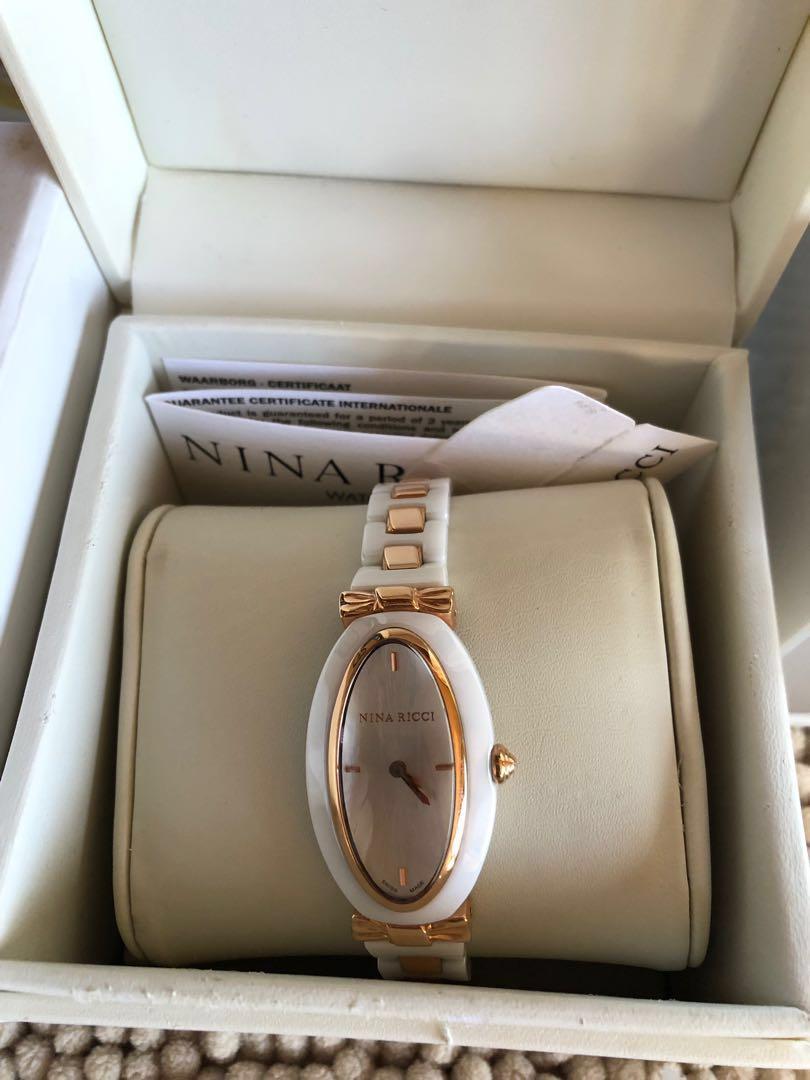 Authentic Nina Ricci watch, Luxury, Watches on Carousell