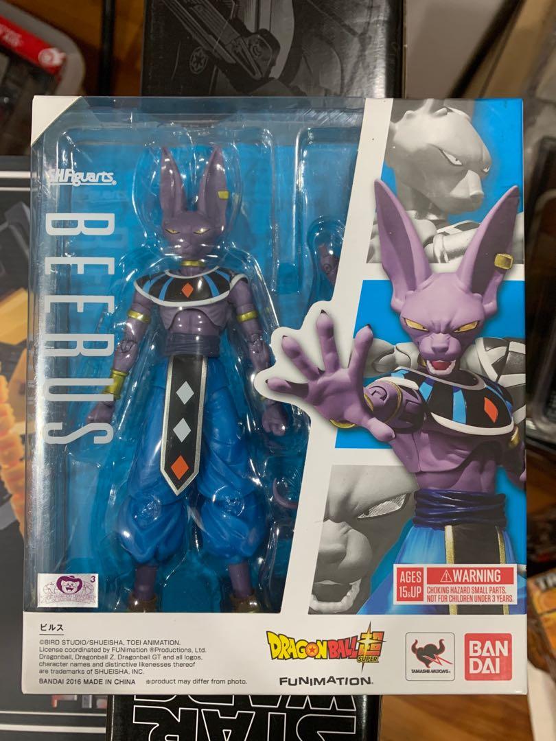 Bandai S H Figuarts Dragonball Beerus Misb Toys Games Bricks Figurines On Carousell Vendo figura sh figuarts dragon ball super trunks jp nuevo. carousell