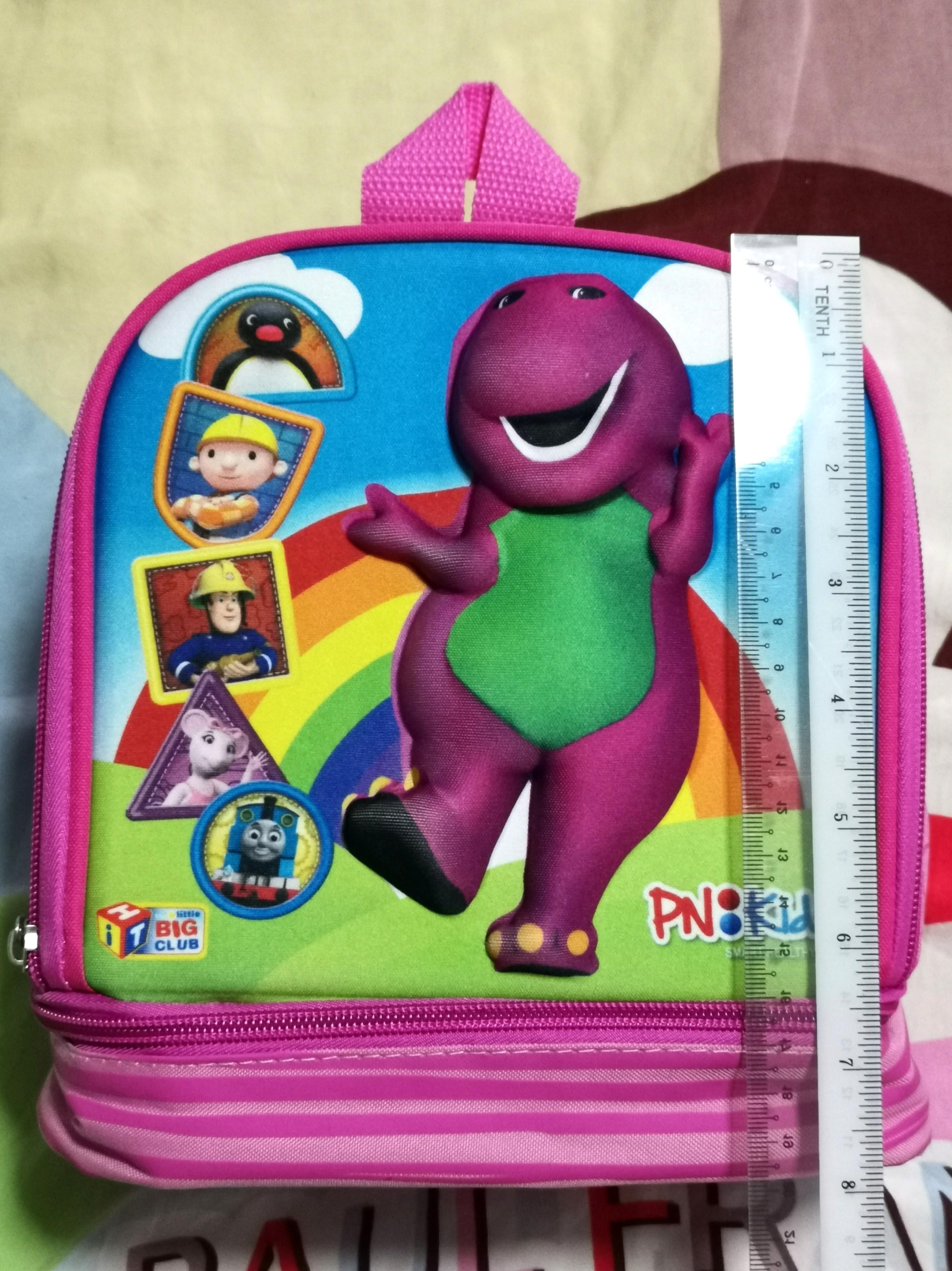 barney bookbag