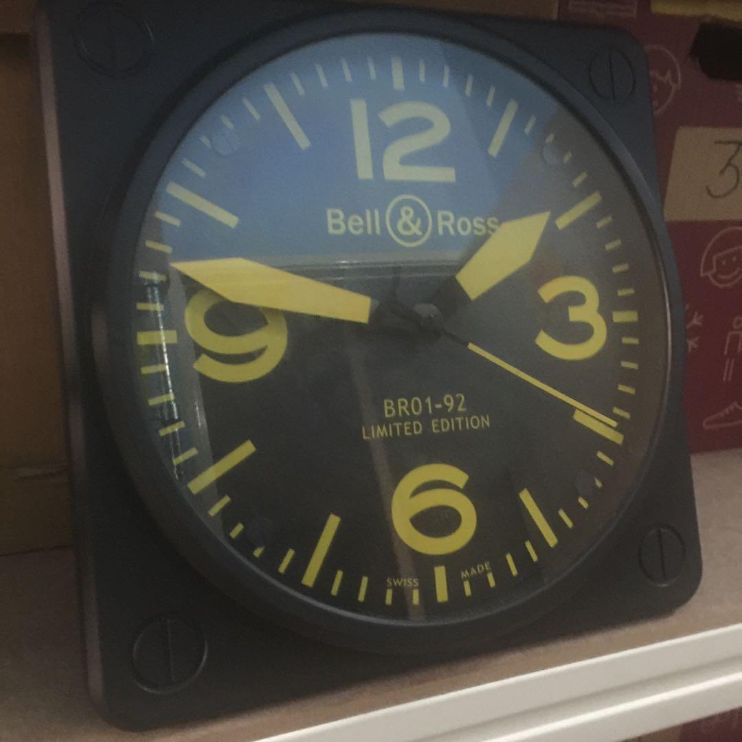 Bell Ross Wall Clock Home Furniture Home Decor On Carousell