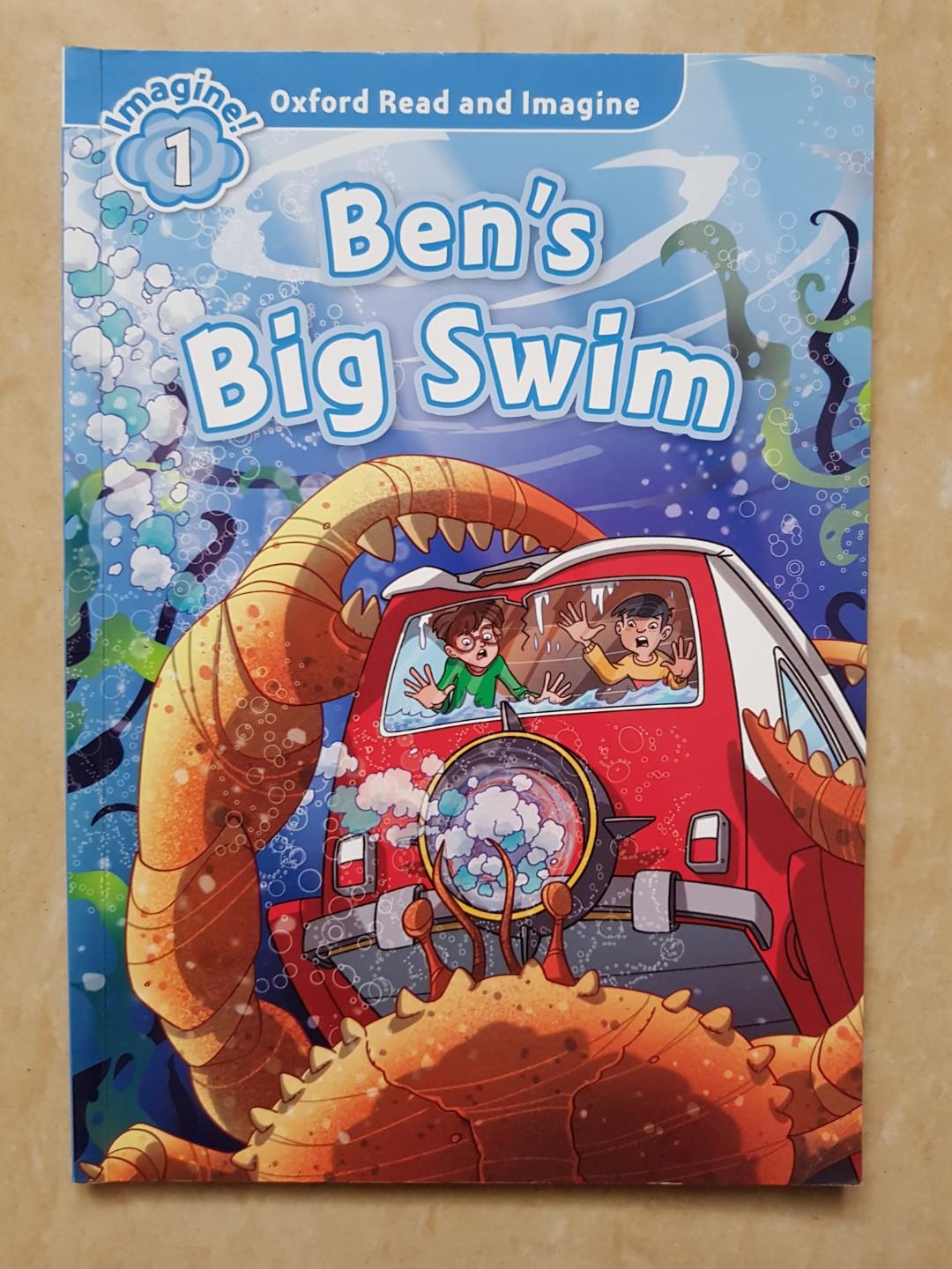 Ben S Big Swim Buku Cerita Anak Bahasa Inggris Oxford Read And Imagine Buku Alat Tulis Buku Anak Anak Di Carousell