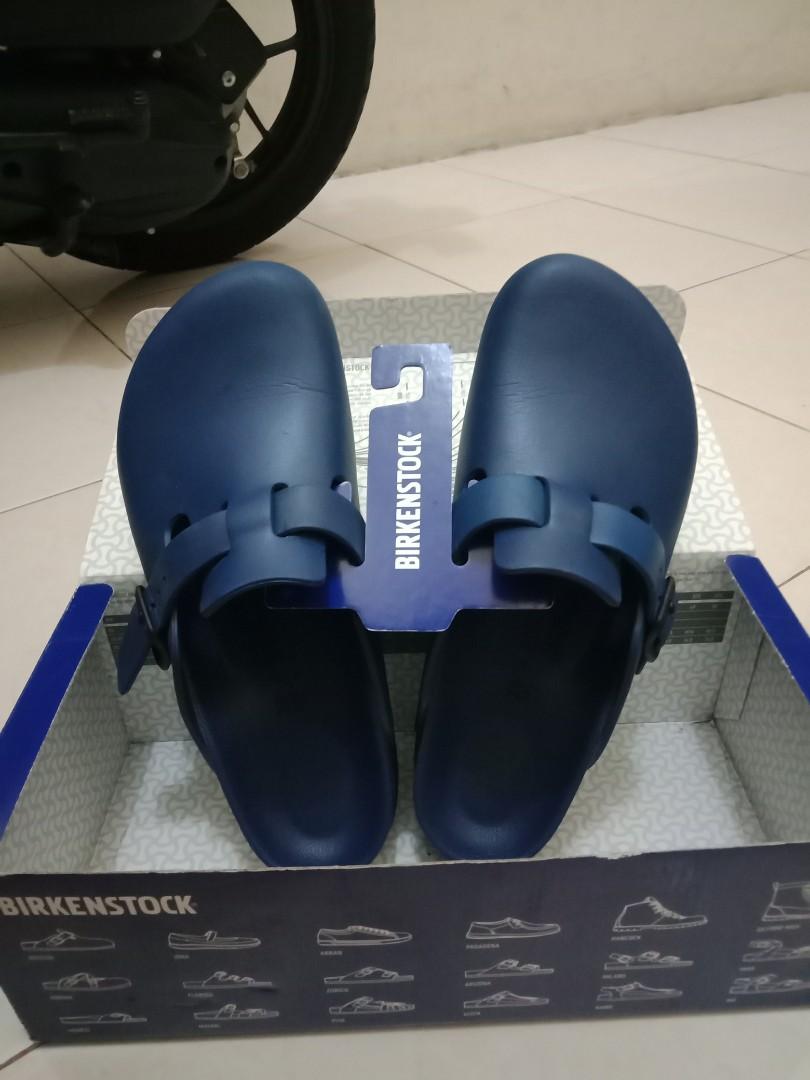 Birkenstock Boston Eva Fesyen Pria Sepatu Sandal Di Carousell