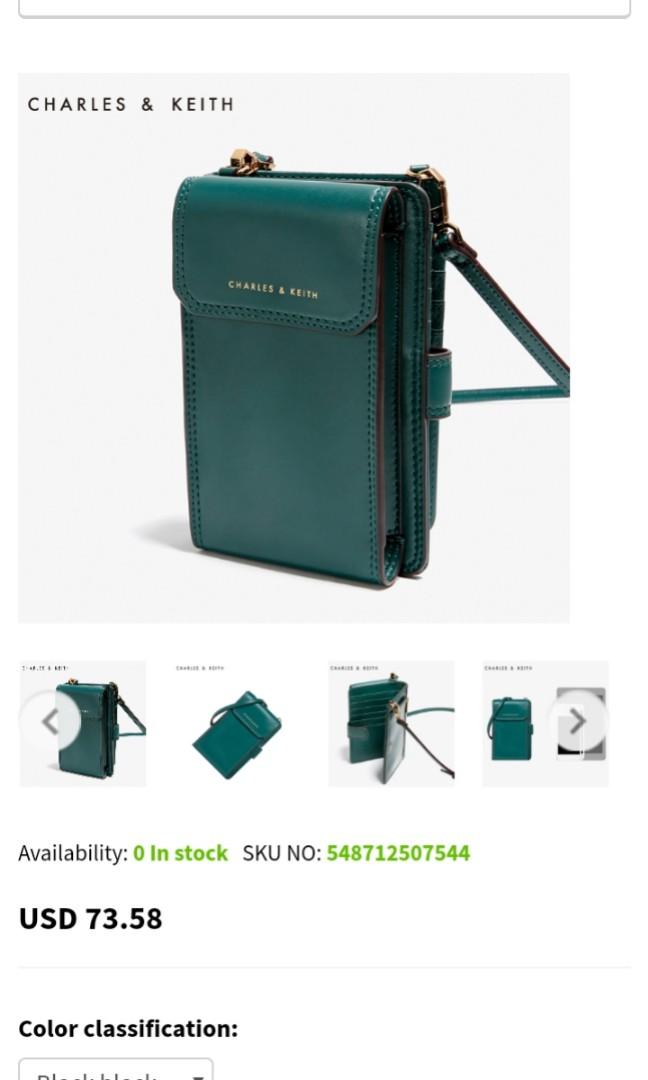 Charles and keith phone bag Clearance