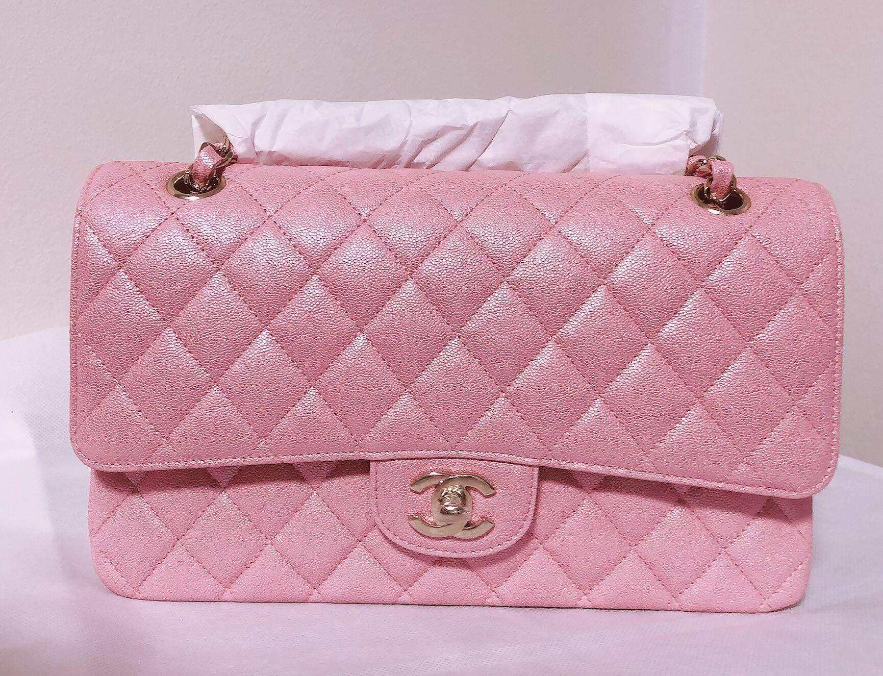 Iridescent hotsell pink chanel