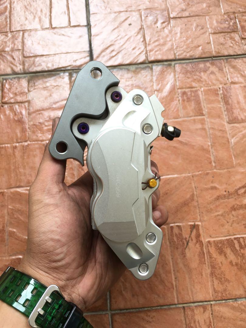 Brake caliper nissin 4 pot pnp Y15zr y15, Auto Accessories on Carousell