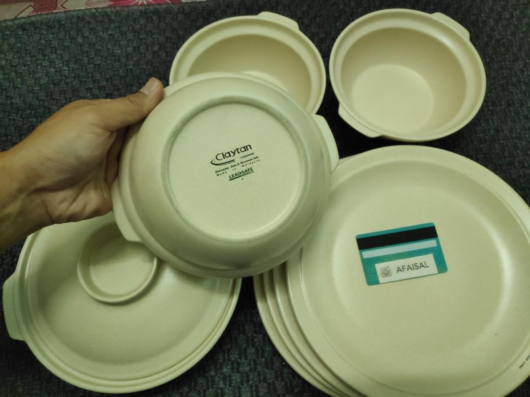 Claytan Dinner Set Pinggan Mangkuk Non Ikea Kitchen Appliances On Carousell