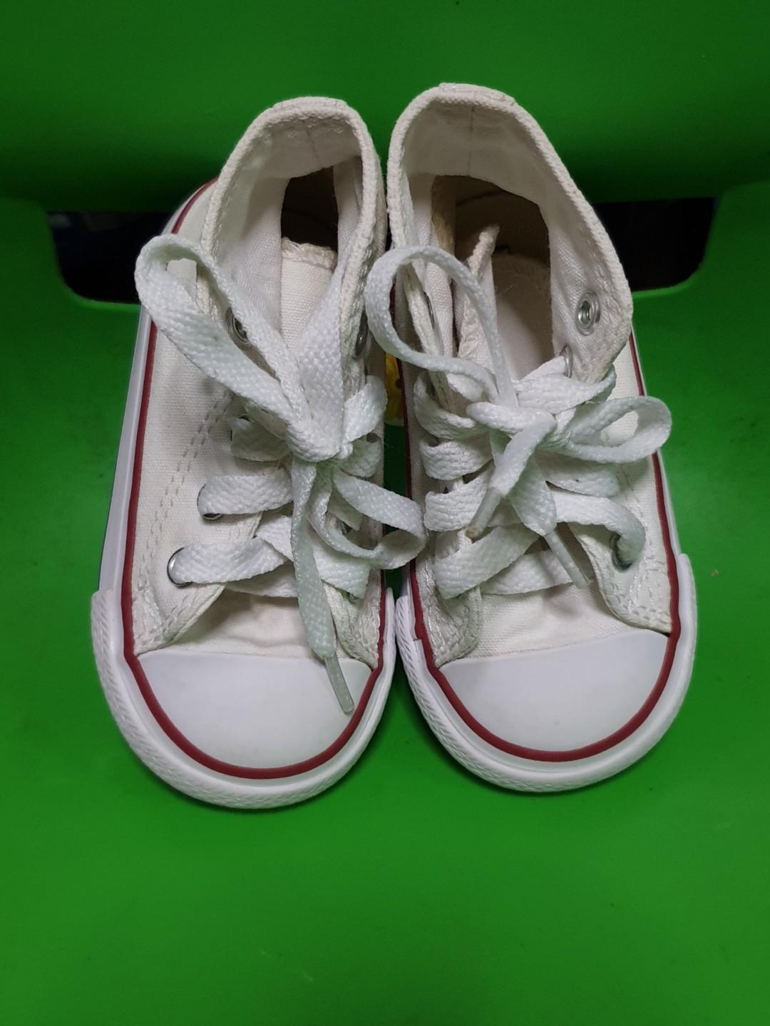 green converse baby shoes
