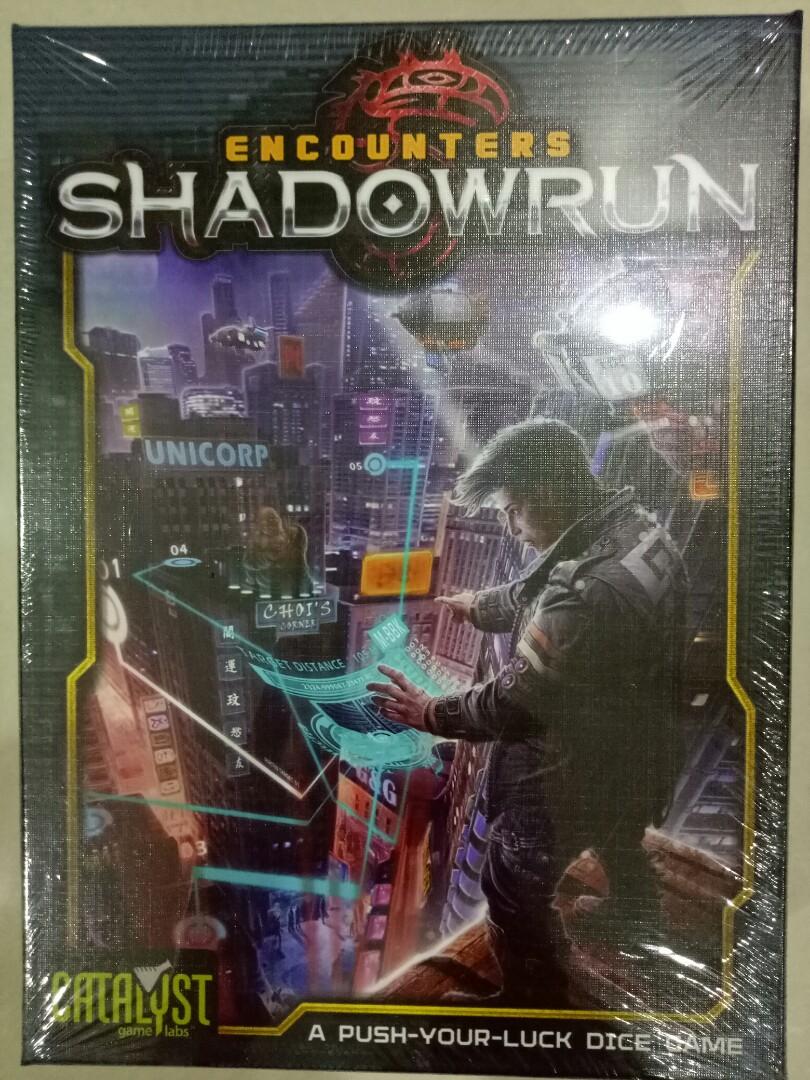 Shadowrun Encounters Brand New & Sealed 