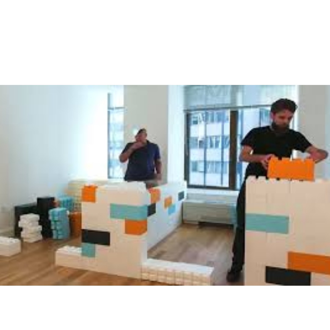 lego blocks wall divider