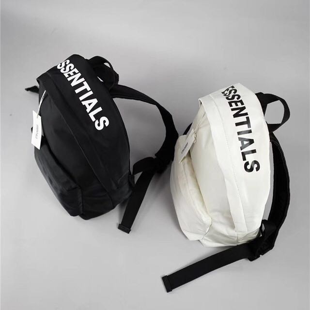fear of god essentials backpack black