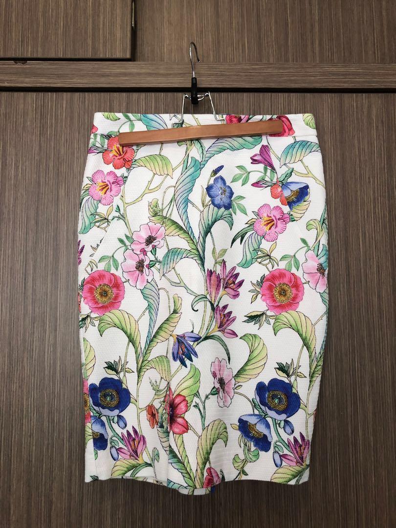 Ann taylor floral skirt Clearance
