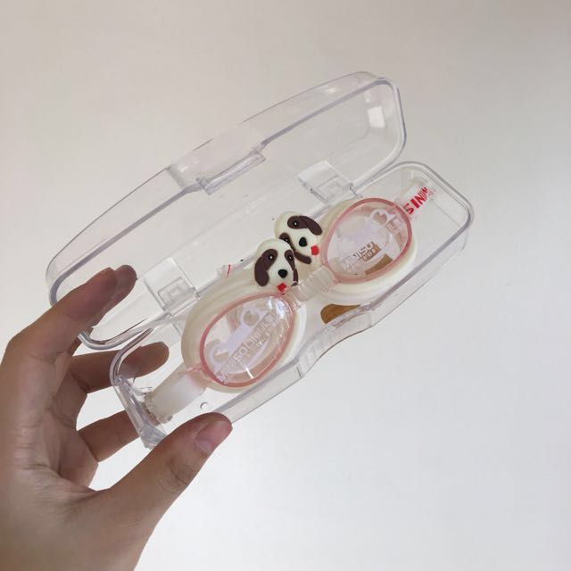 Free SF MM Miniso Life Kids Swimming Goggles Chinese Zodiac Dog