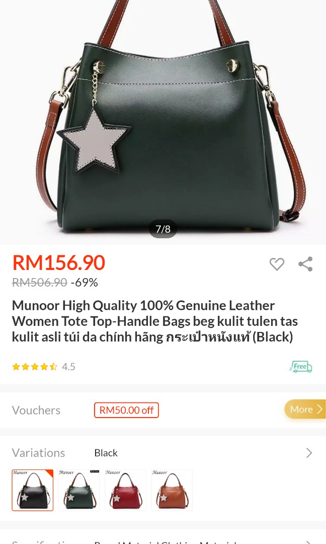 lazada fossil bag