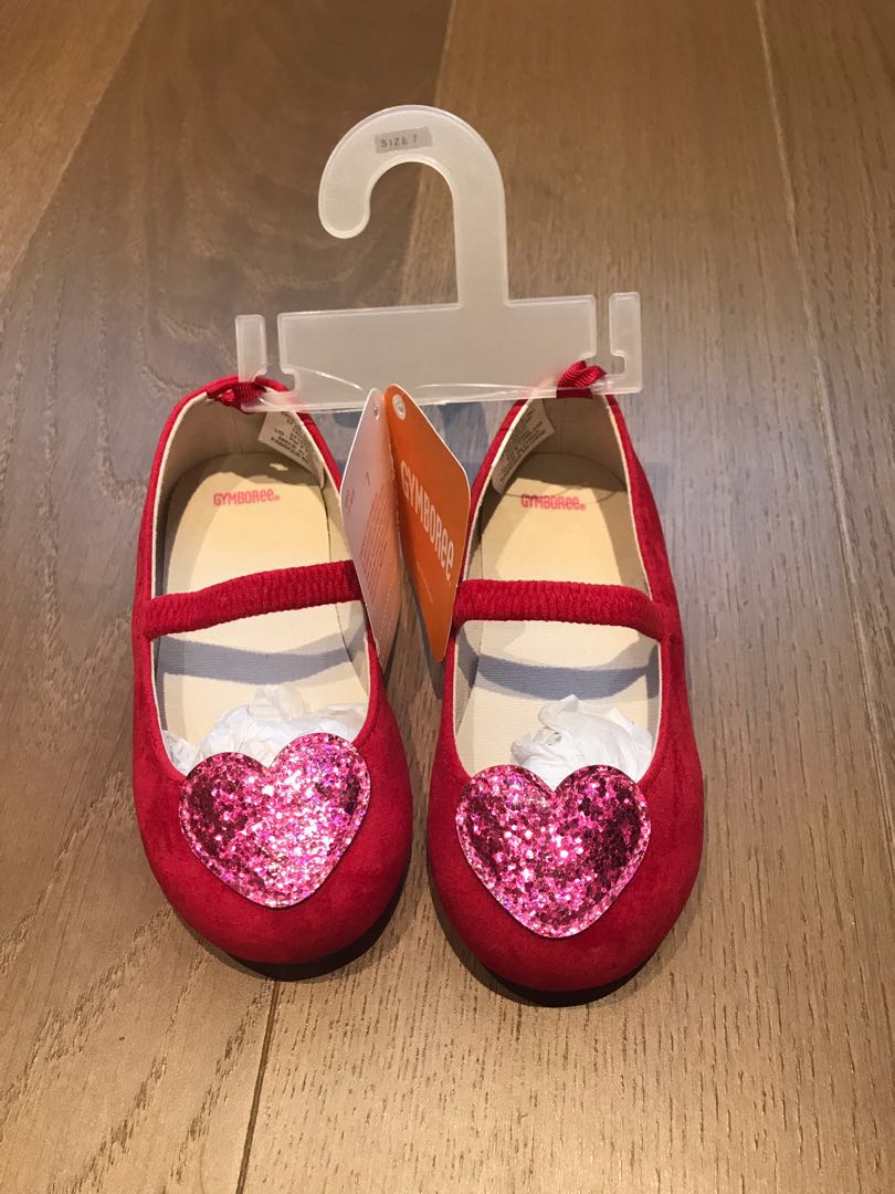 Girls red shoes size 12 top