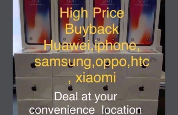 High price buyback new/used iphone xs max,xs,x,8,8 plus,7,6,se and 5s