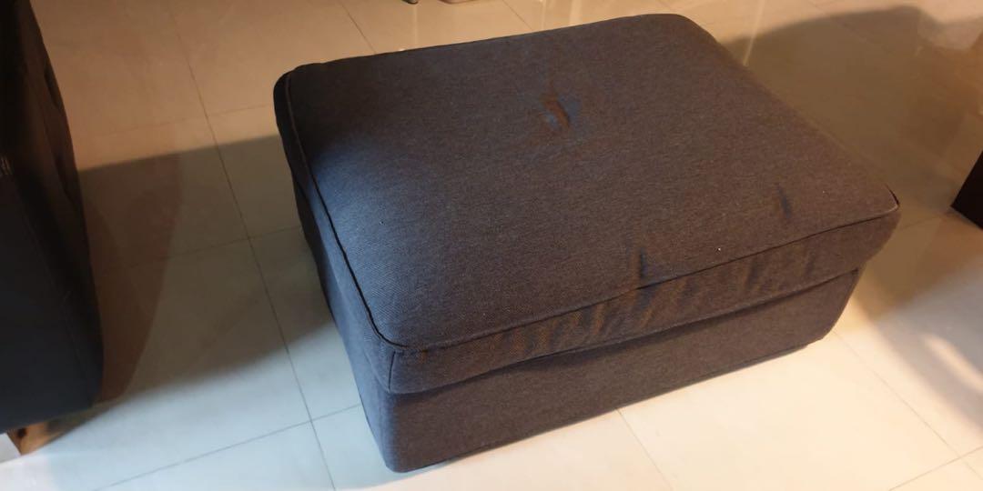 Ikea kivik sofa foot rest, Furniture & Home Living, Furniture, Sofas on Carousell