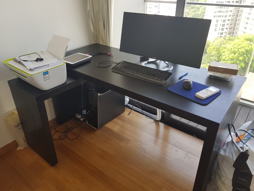 Ikea Office Desk For Sale Furniture Tables Chairs On Carousell