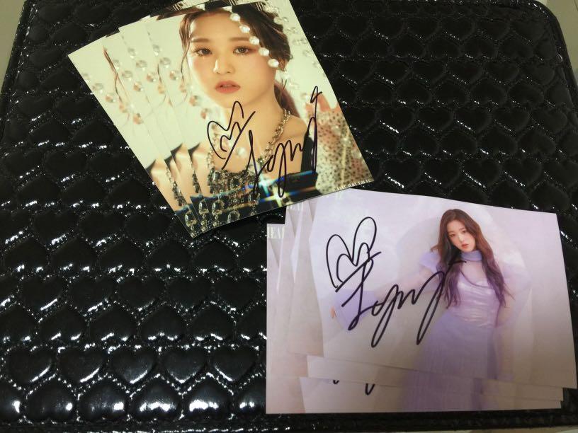 Iz One Heart Iz Wonyoung Promo Signature Photo Entertainment K Wave On Carousell Check out inspiring examples of izone artwork on deviantart, and get inspired by our community of talented artists. carousell