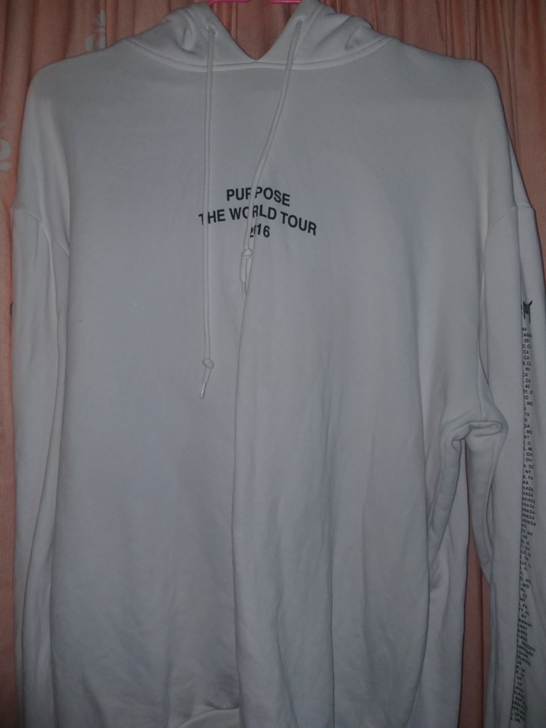 purpose the world tour 2016 hoodie