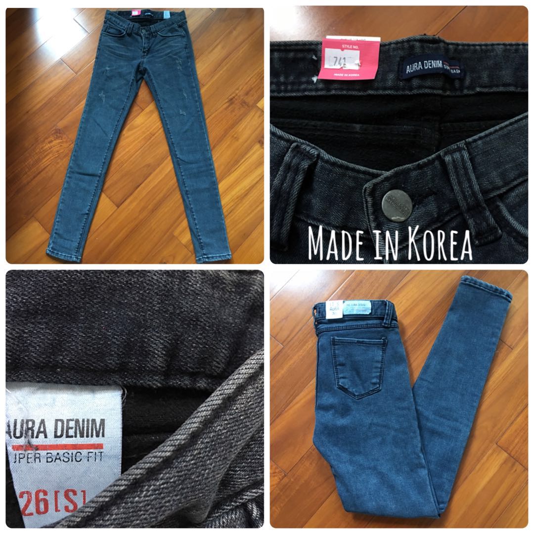 Korean Brand - Aura Denim - Skinny 